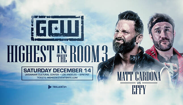 GCW Highest In the Room 3 MC E