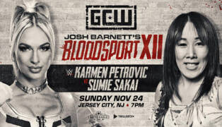 Josh Barnett's Bloodsport XII Karmen Petrovic Sumie Sakari