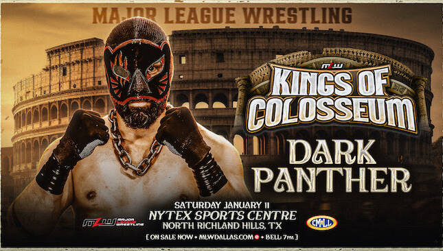 MLW Kings of Colosseum Dark Panther