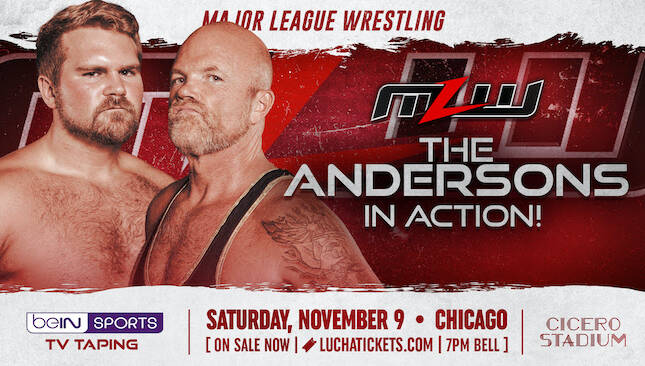 MLW November Andersons, Brock & CW Anderson