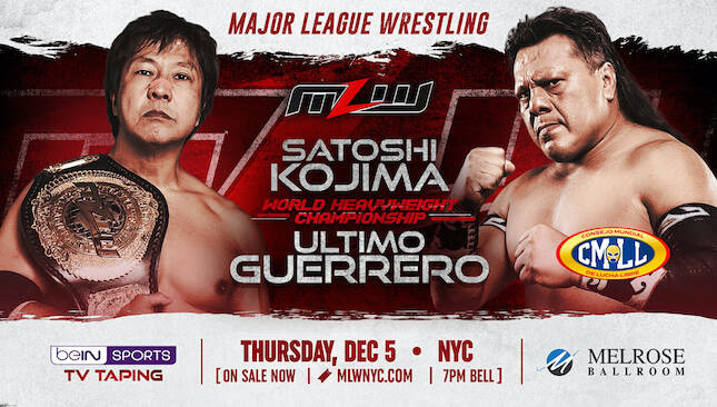 MLW Satoshi Kojima vs. Ultimo Guerrero