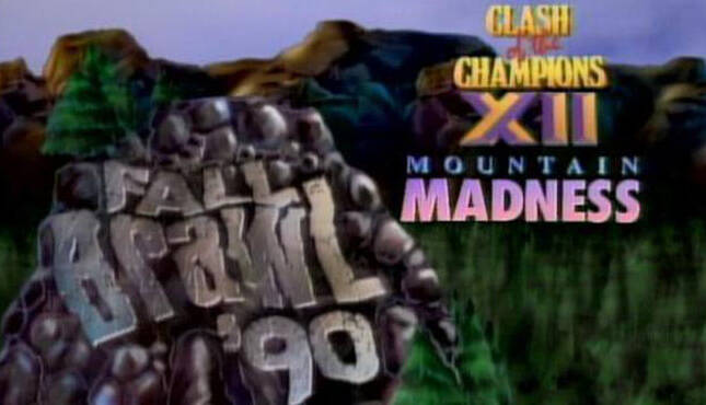 NWA Clash of Champions XII Fall Brawl '90 Mountain Madness