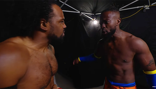 The New Day Xavier Woods Kofi Kingston WWE Raw 11-25-24