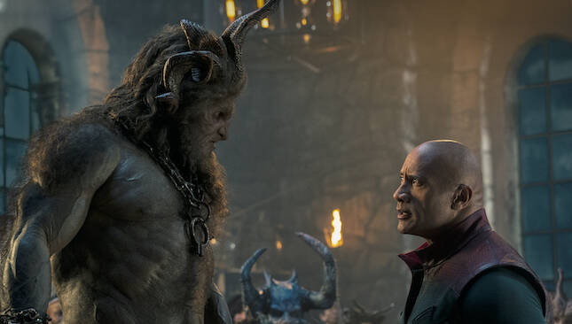 Red One - The Rock and Krampus