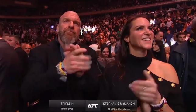 UFC 309 Triple H Stephanie McMahon