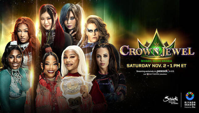 WWE Crown Jewel Womens Tag Team Titles Bianca Belair and Jade Cargill