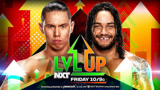 WWE NXT Level up - Shiloh Hill vs Dante Chen