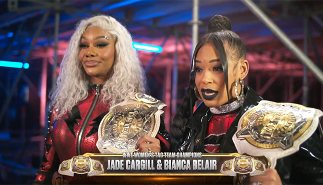 WWE Raw Bianca Belair & Jade Cargill