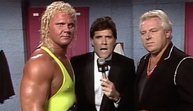 WWF Saturday Night's Main Event XXVII Mr Perfect Curt Hennig Bobby Heenan