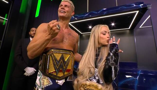 WWE Crown Jewel Cody Rhodes Liv Morgan