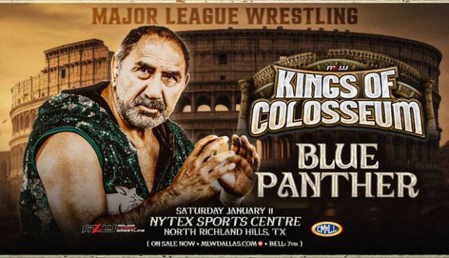 MLW Kings of Colosseum Blue Panther