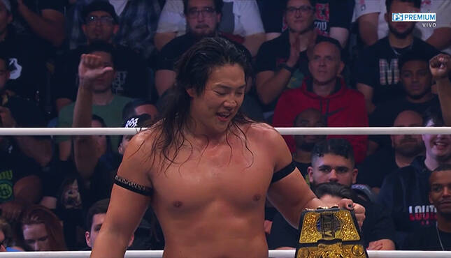 AEW Worlds End 2024 Konosuke Takeshita