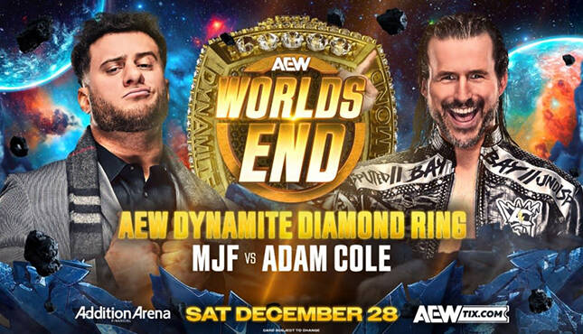 AEW Worlds End MJF AC