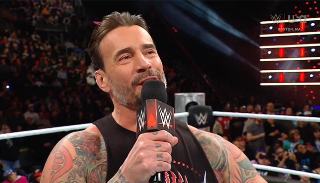 CM Punk WWE Raw 12-16-24