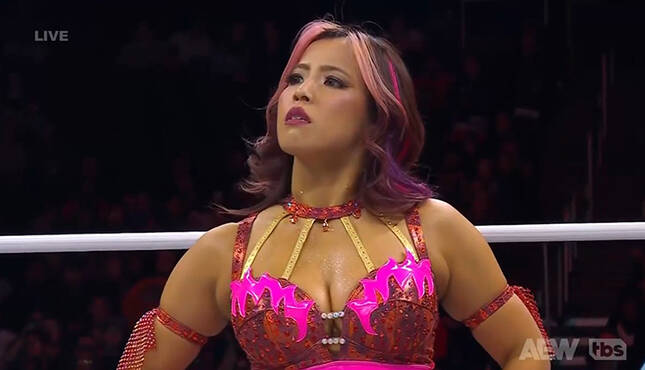 Mina Shirakawa AEW Dynamite 12-11-24