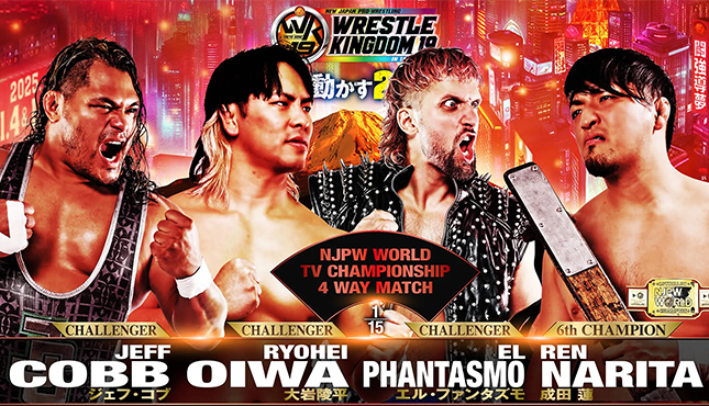 NJPW Wrestle Kingdom 19 TV Title