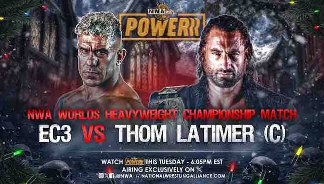 NWA Powerrr 12-31-24 EC3 vs Thom Latimer