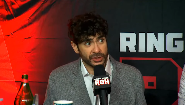 ROH Final Battle Media scrum - tony khan