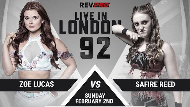 RevPro Live in London 92 - Zoe Lucas