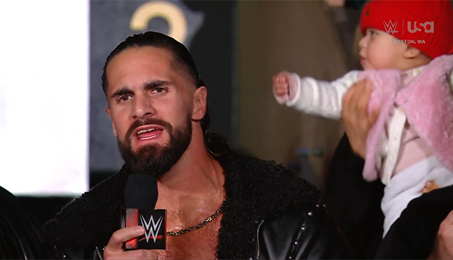 Seth Rollins WWE Raw 12-16-24