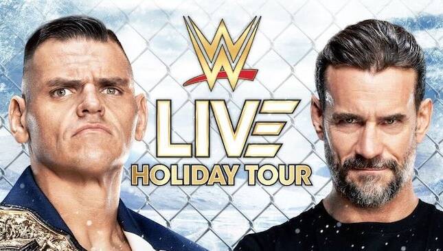 WWE Live Holiday Tour CM Punk vs Gunther