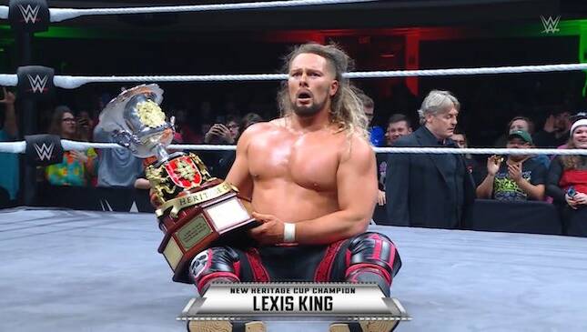 WWE NXT Lexis King Heritage Cup Champion