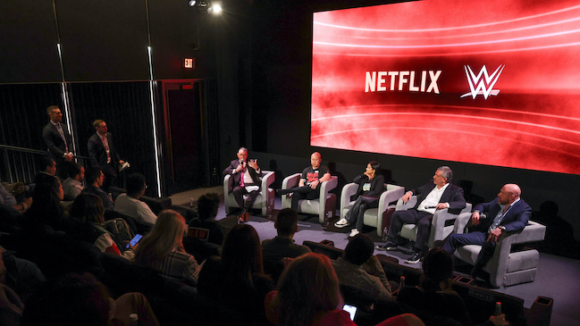 WWE Netflix Lunch and Learn - Panel