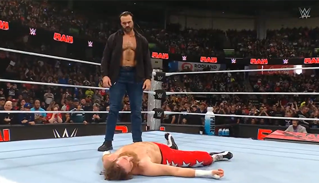 WWE Raw Drew McIntyre Sami Zayn 12-2-24