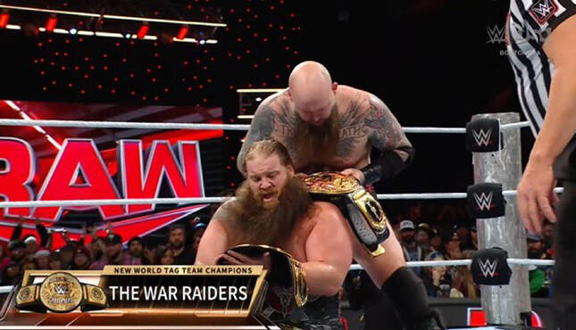 WWE Raw War Raiders 12-16-24