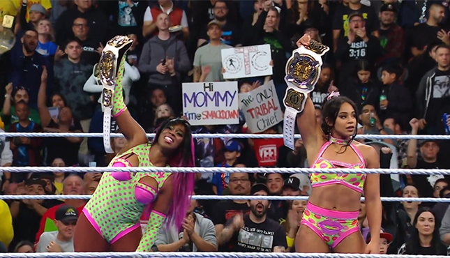 Bianca Belair Noami WWE Smackdown 1-17-25