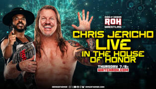 Chris Jericho ROH on HonorClub 1-9-25