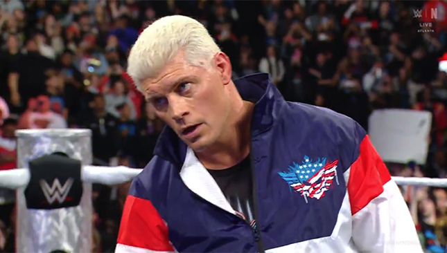 Cody Rhodes WWE Raw 1-27-25