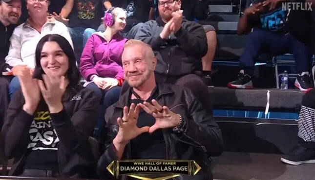 Diamond Dallas Page WWE NXT 1-21-25 DDP