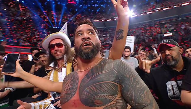 Jey Uso WWE Raw 1-6-25