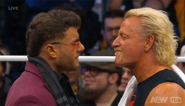 MJF Jeff Jarrett AEW Dynamite 1-8-25