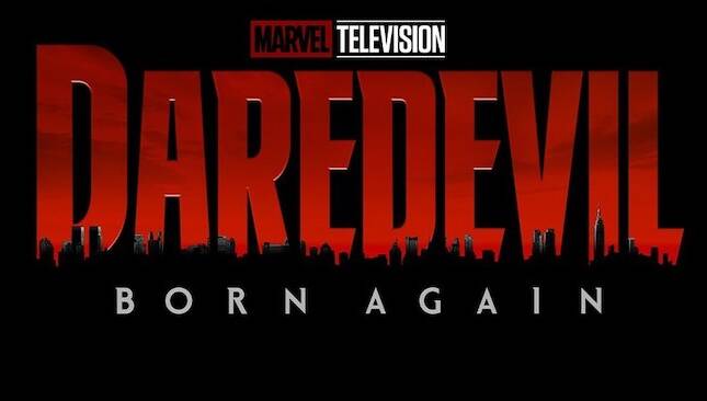 Marvel Television Daredevil Born Again Logo