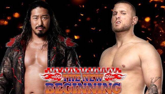 NJPW The New Beginning in Osaka - Yota Tsuji vs Gabe Kidd