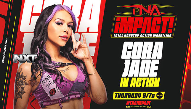 TNA Impact Cora Jade 1-30-25 Elayna Black
