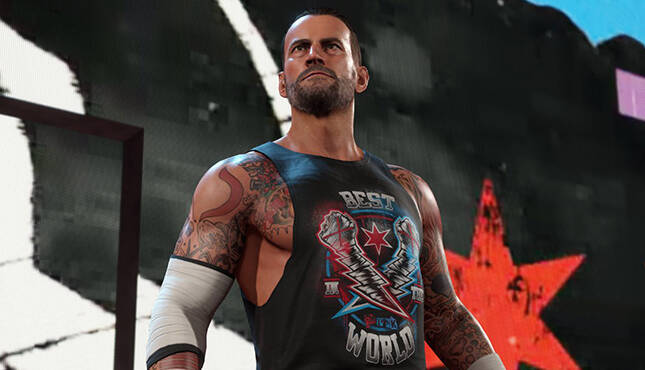 WWE 2K25 CM Punk