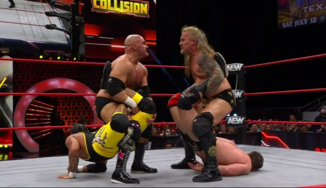 Dax Harwood Chris Jericho AEW Collision
