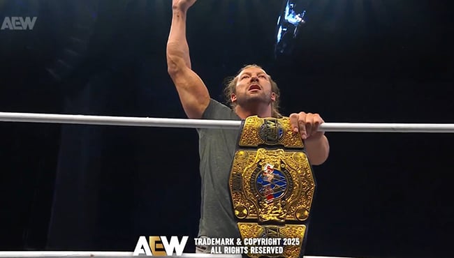 AEW WWE ケニーオメガ チャンピオンベルト Kenny Omega Kenny Omega Says Getting Back Into AEW World Title Scene Is His