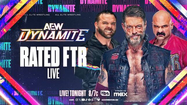 AEW Dynamite Rated FTR - live