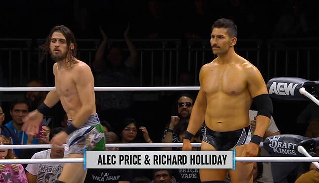 Alec Price Richard Holliday AEW Rampage 11-15-24