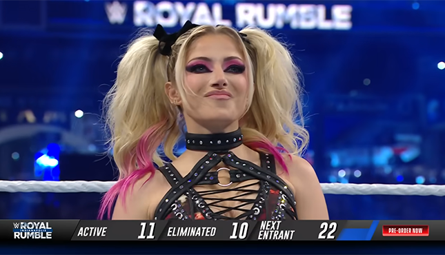 Alexa Bliss WWE Royal Rumble 2025