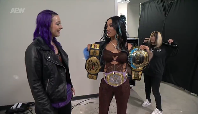 Billie Starkz Mercedes Mone AEW Dynamite 2-26-25