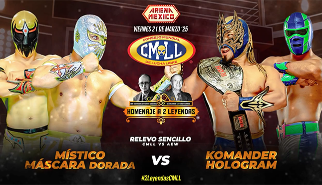 CMLL Homenaje a Dos Leyendas