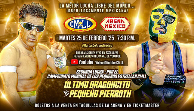 CMLL Martes de Arena Mexico 2.25.25