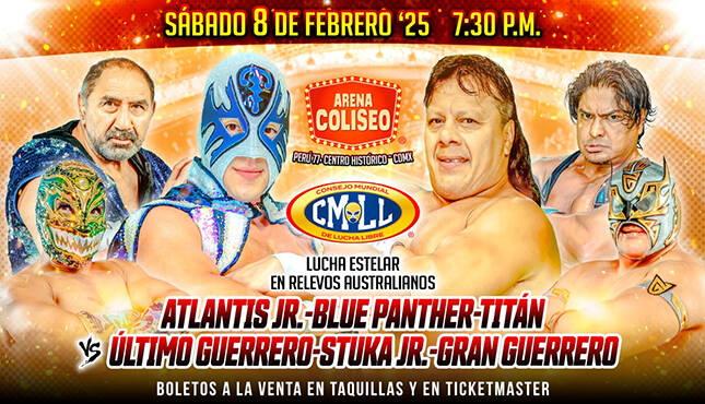 CMLL Sabado de Coliseo 2-8-25