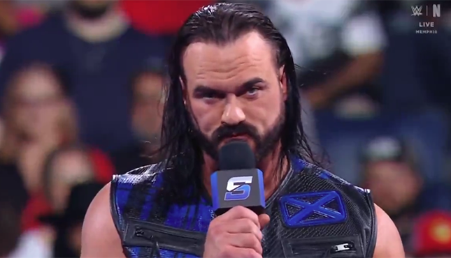 Drew McIntyre WWE Smackdown 2-7-25