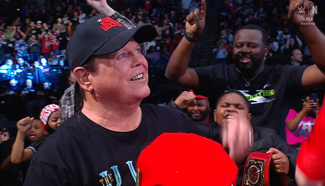 Jerry Lawler WWE Smackdown 2-7-25